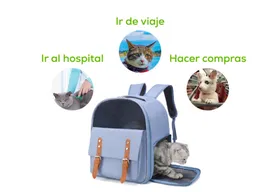 Mochila Transporte Mascotas Diseño Maleta