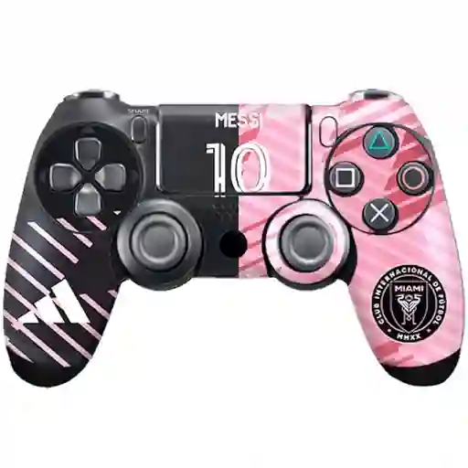Control Aaa Ps4 Con Dualshock 4 Jr Edicion Especial Messi Inter Miami