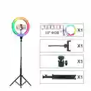 Aro De Luz Rgb De 36cm + Tripode