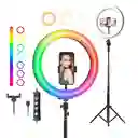 Aro De Luz Rgb De 36cm + Tripode