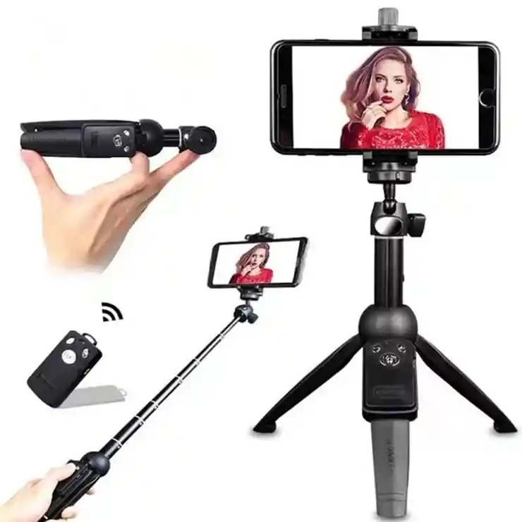 Trípode Yunteng Ty-9928n + Control Remoto Original, Bluetooth, Para Foto, Grabación De Vídeo, Soporte De Escritorio Para Teléfono Móvil
