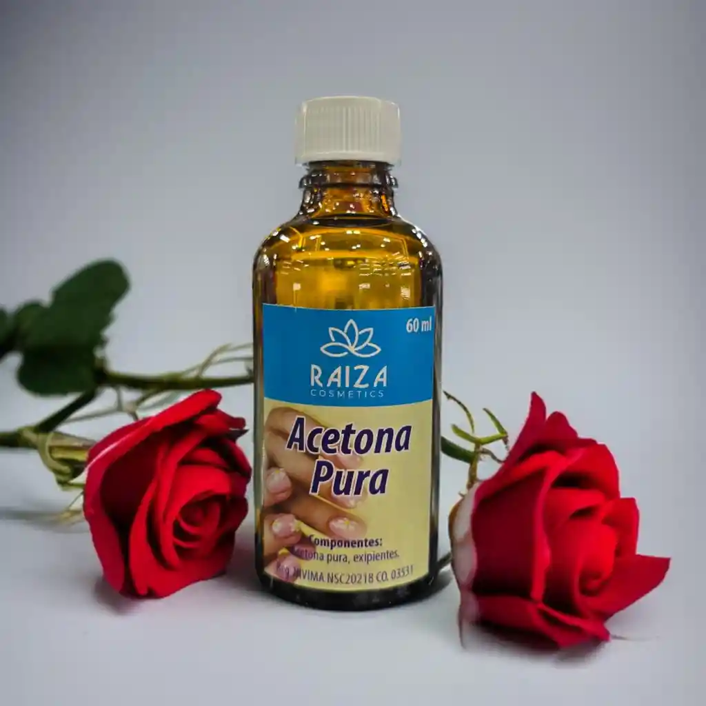 Acetona Pura Raiza X 60 Ml