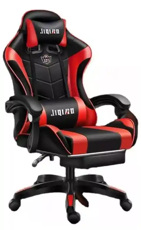 Silla Gamer Oficina Escritorio Ergónomica Masajeadora 815 Black/red