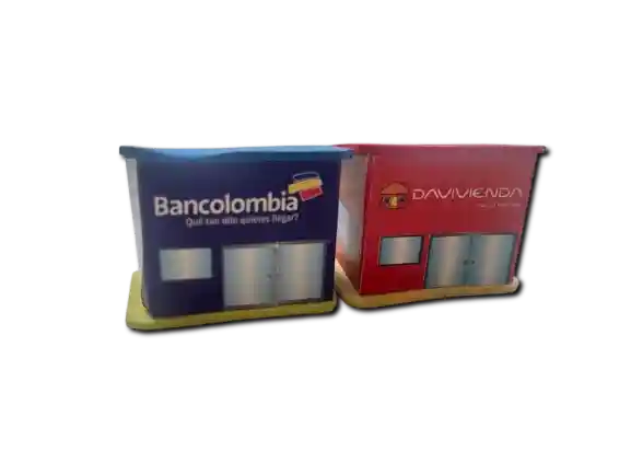 Bancos Para Maqueta Pequeño