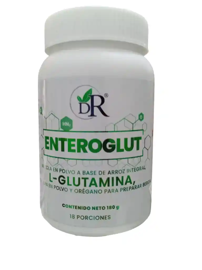 Enteroglut L-glutamina 180 Gms Dr. Rojas