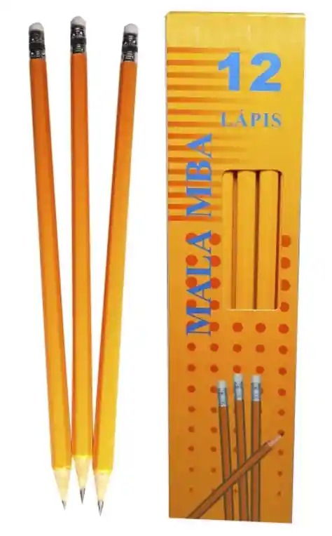 Caja De Lapiz, Economico Mba, - X12