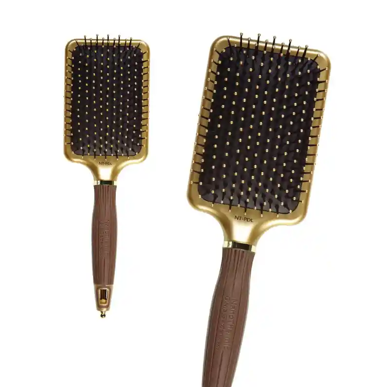 Cepillo Térmico Plano Nt-pdl Olivia Garden (nanothermic – Ceramic + Ion)