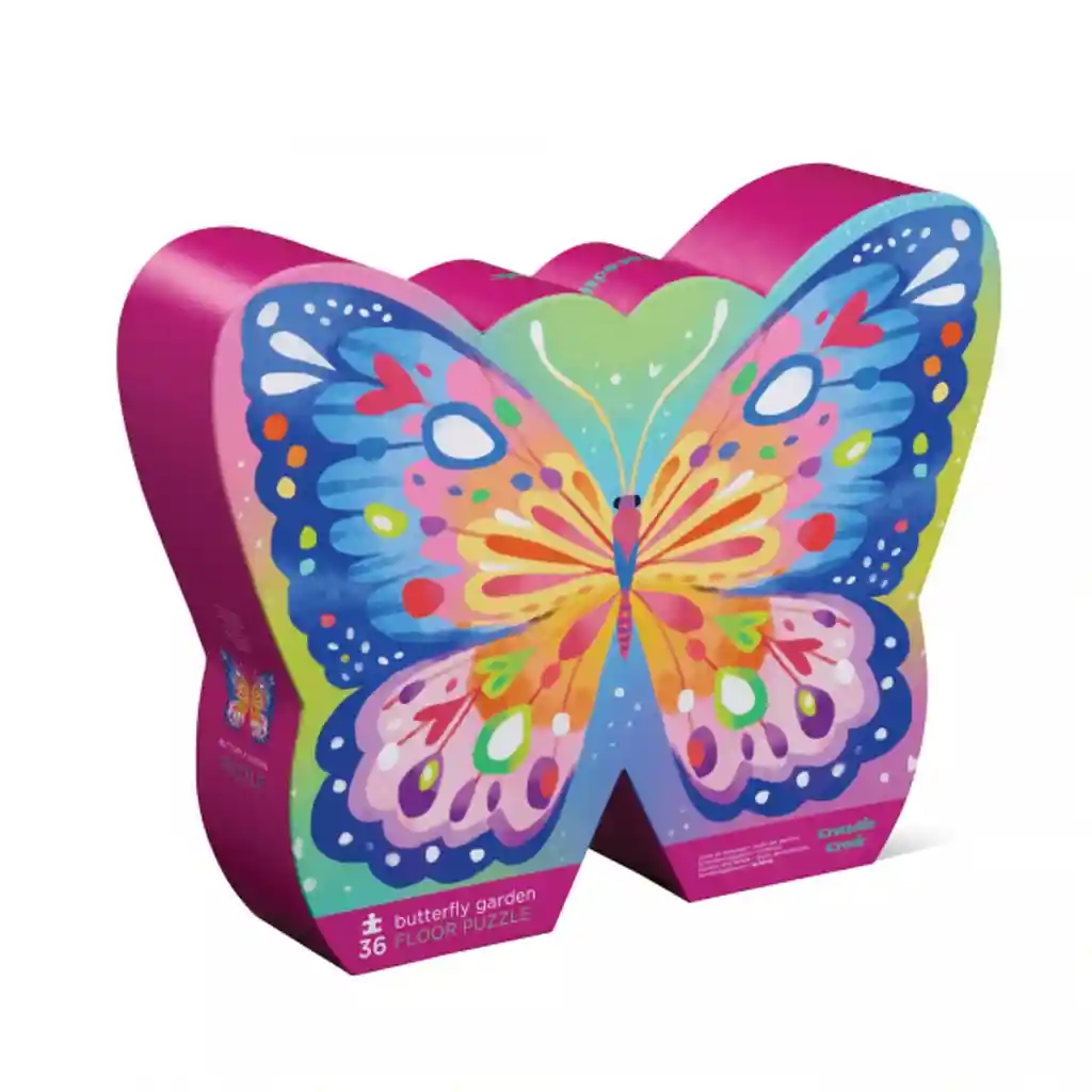 Rompecabezas Mariposa Colorida 36 Piezas Para Niños