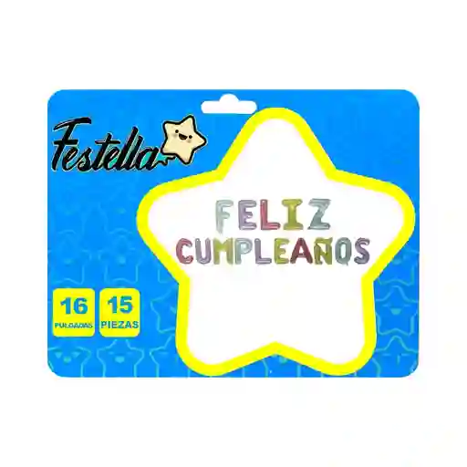 Globo De Feliz Cumpleaños Colores Pasteles - 16"
