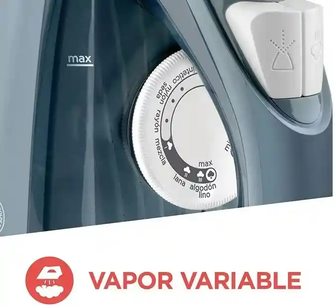 Plancha De Ropa Vapor Black Decker Antiadherente Trueglide