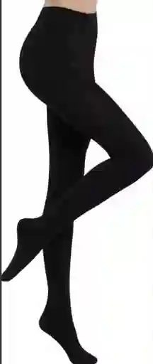 Medias Pantalon Cachemir Color Negro Talla L