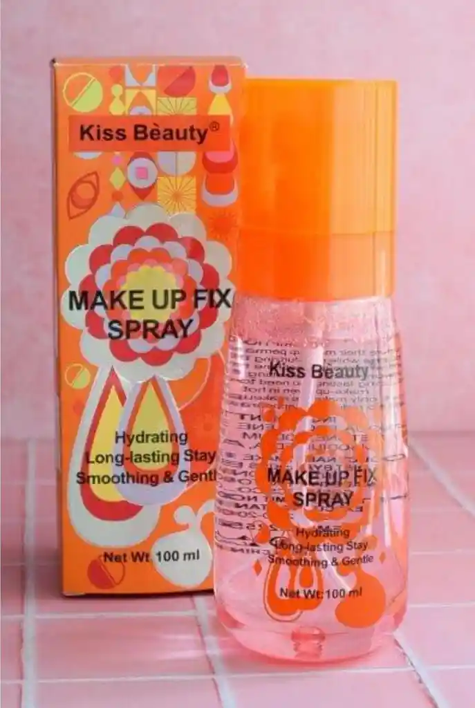 Fijador De Maquillaje Primer Spray 100ml Kiss Beauty