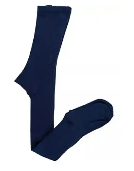 Medias Pantalon Cachemir Niña Color Azul Oscuro Talla Xl