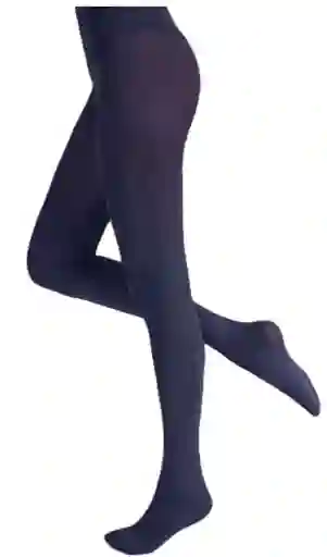 Medias Pantalon Cachemir Color Azul Oscuro Talla Xl