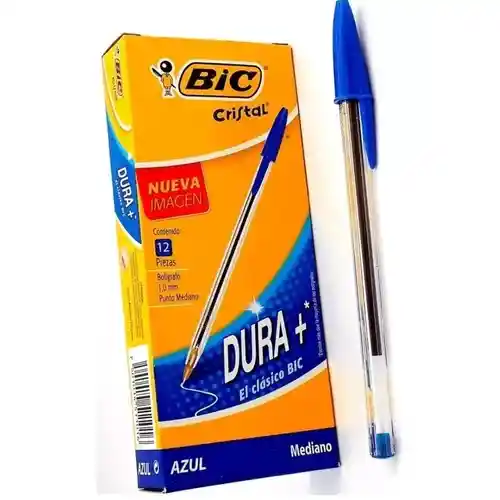 Esfero Bic Azul Cjx12und