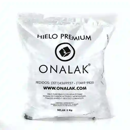 Bolsa De Hielo Onalak 2 Kg