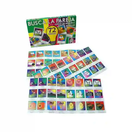 Jgo De Mesa Busca La Pareja Cartón