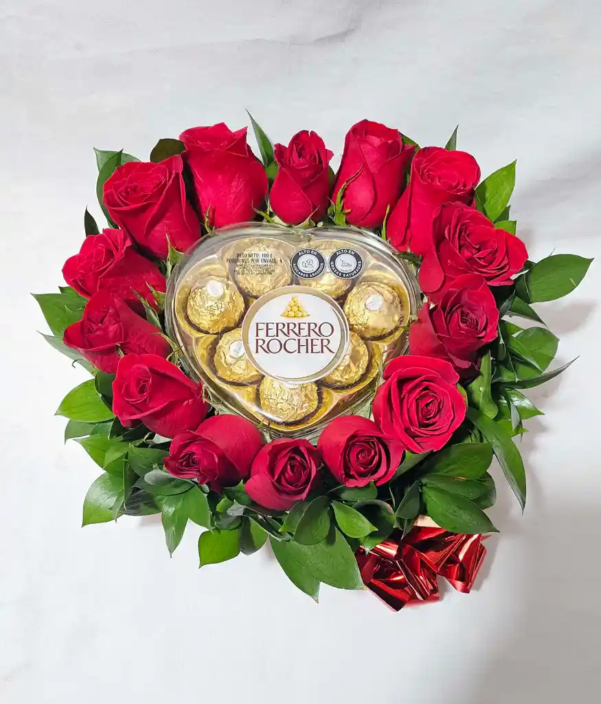 Caja Corazón Ferrero