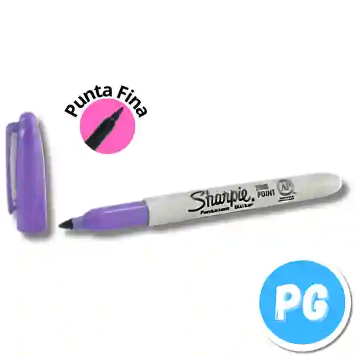 Marcador Sharpie Punta Fina Lila