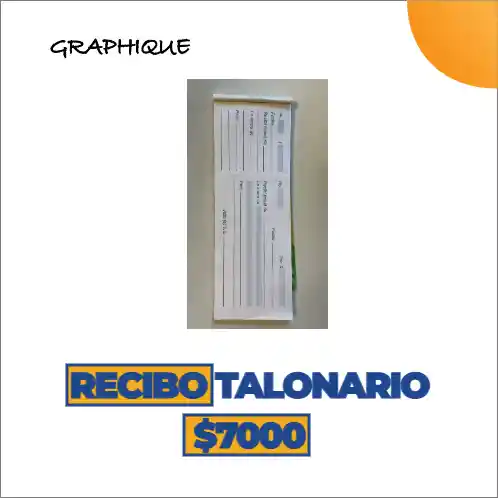 Recibo Talonario