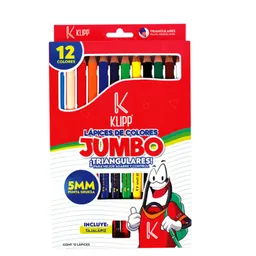 Colores Klipp Unipunta Jumbo X12unid 5mm