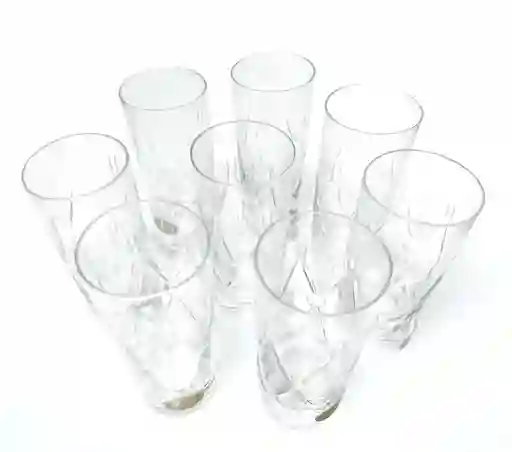 Vasos Para Shots X8 Cristal De Bohemia
