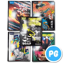 Cuaderno Cosido 100 Hojas Norma Summer Cuadros Motivo Hombre - Se Envia Un Motivo Aleatorio