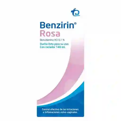 Benzirin Ducha Vaginal Rosa 