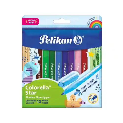 Plumones Pelikan Colorella Cjx12unid