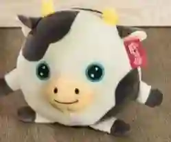 Peluche Alcancía Vaca Luz Y Sonido
