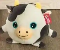 Peluche Alcancía Vaca Luz Y Sonido