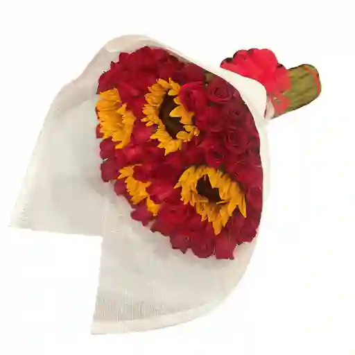 Bouquet Rosa Girasol