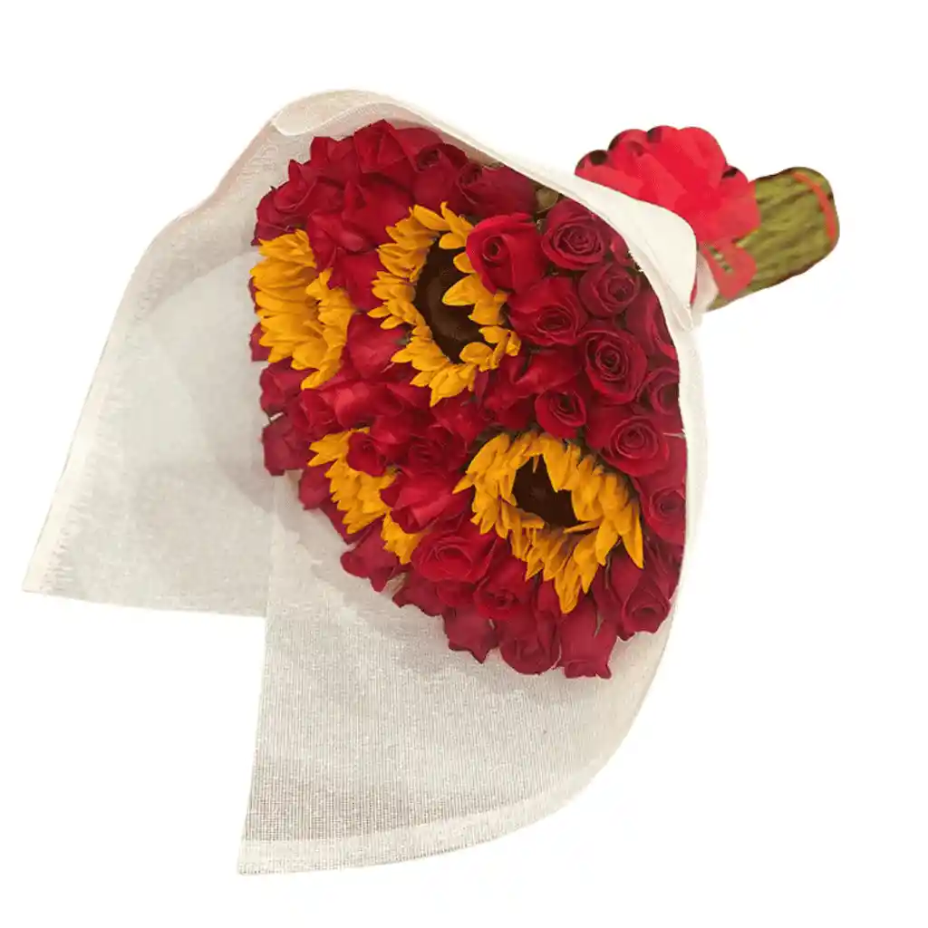 Bouquet Rosa Girasol