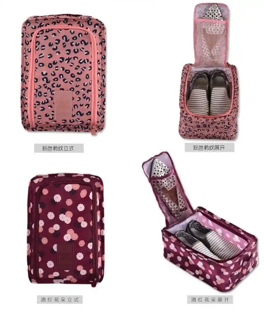 Organizador Zapatos Para Viaje Bolsa Tela