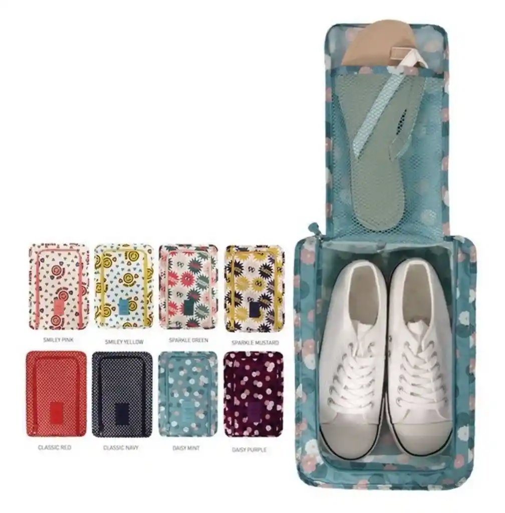 Organizador Zapatos Para Viaje Bolsa Tela