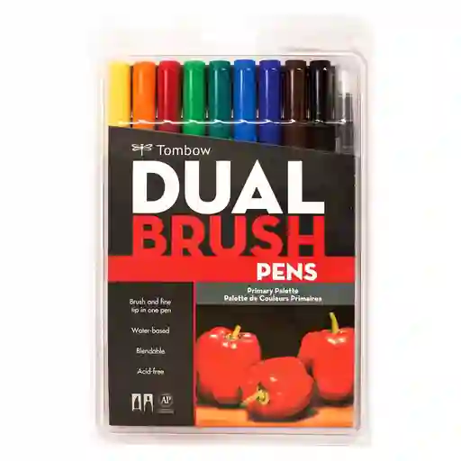 Marcadores Tombow Dual Brush Pen Primarios