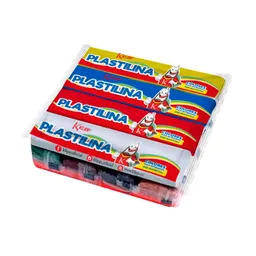 Bloque De Plastilina Col Surtido X12und