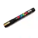 Posca Pc5m Dorado Unidad Punta Media