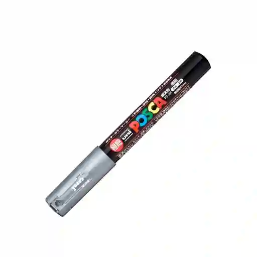 Posca Pc1m Plateado Unidad Punta Extra Fina