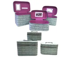 Neceser Cosmetiquera Juego X3 Estampada Para Dama