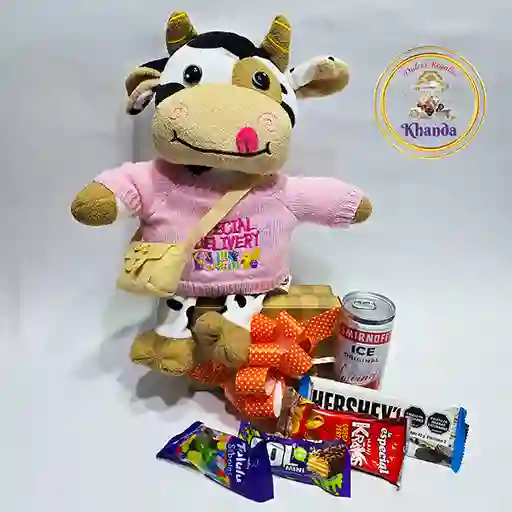 Peluche Vaca Hersheys