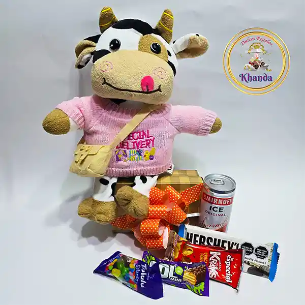 Peluche Vaca Hersheys