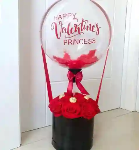 Arreglo Floral Con Peluche (regalo Para Mujer , Bouquet De Flores , Ramo De Flores)