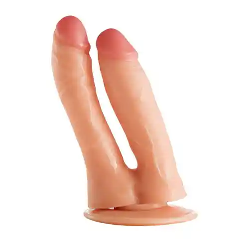 Dildo Realista Doble Twin