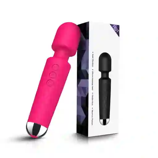 Vibrador Tipo Hitachi Leonard Fucsia