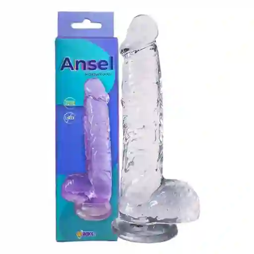 Dildo Realista Ansel Transparente