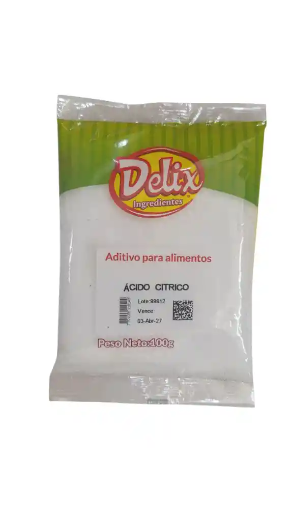 Acido Citrico 100 G