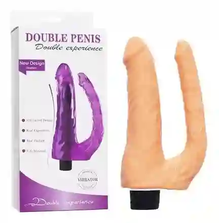 Vibrador Doble Estimulación Experience Piel
