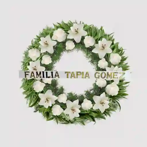 Corona Paz Funebre
