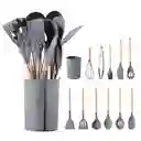 Juego De 12 Utensilios De Cocina De Silicona